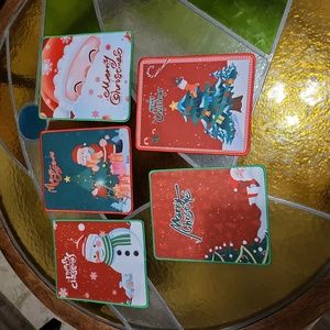 5 pack - Merry Christmas Mouse Pads